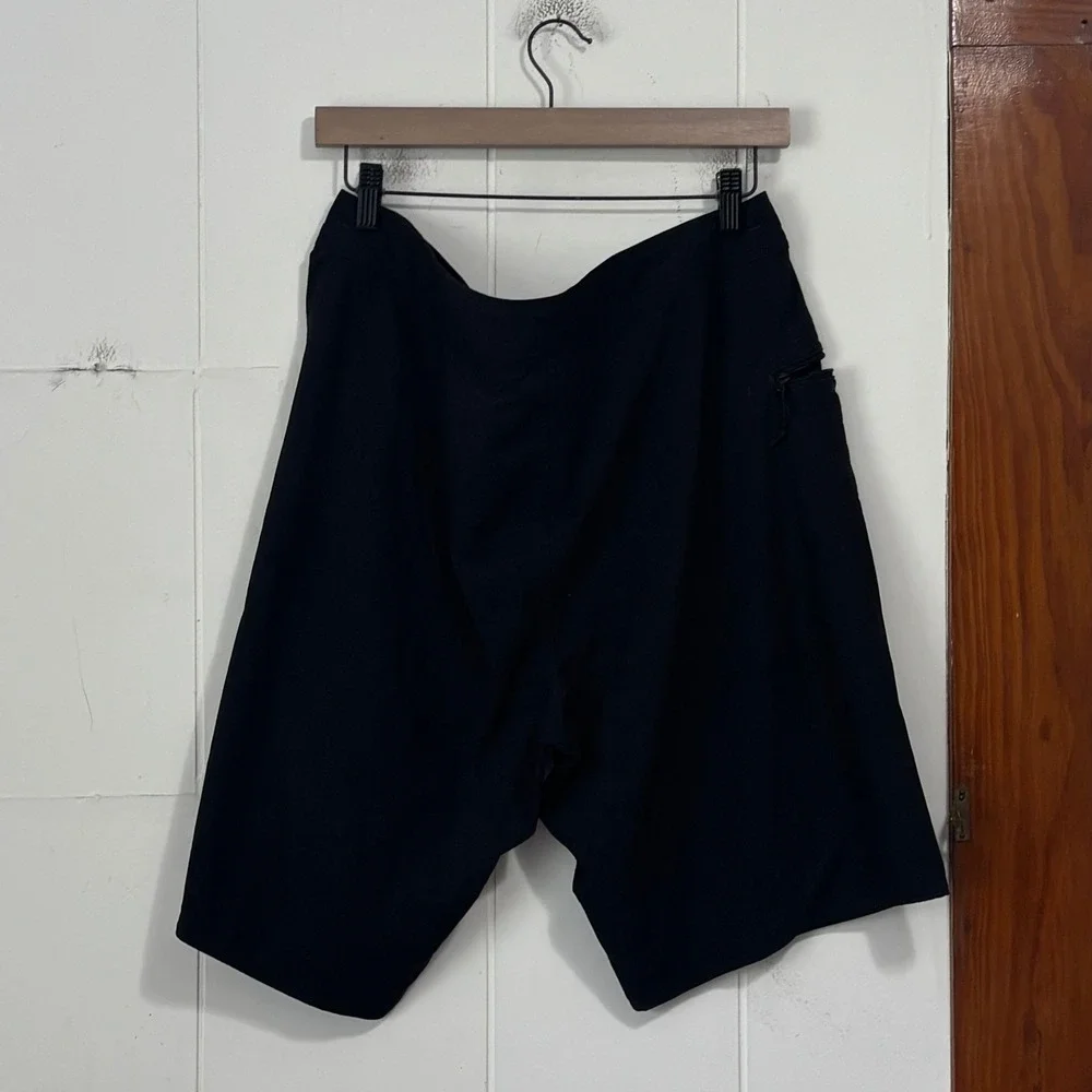 Patagonia Mens Stretch Planing Board Shorts Black Size 36 Surf Swim Trunks